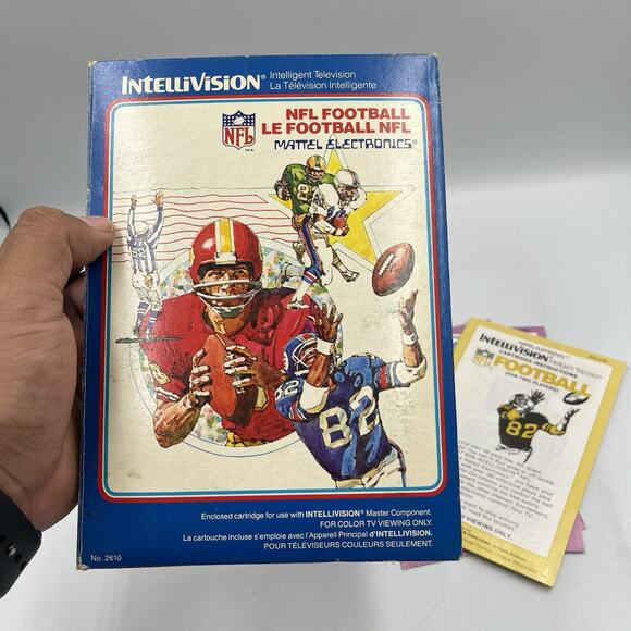 NFL Football Intellivision Game - Boxed, Manual Included! - Picture 3 of 13